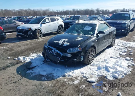 2009 Audi A4 2.0T Cabriolet Quattro z USA, uszkodzony, nr VIN WAUDF48H19K010200